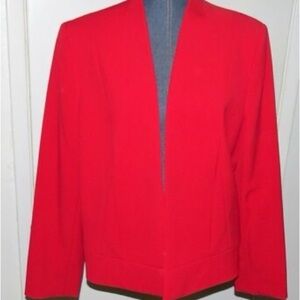 Tahari Bold Red Women's Blazer